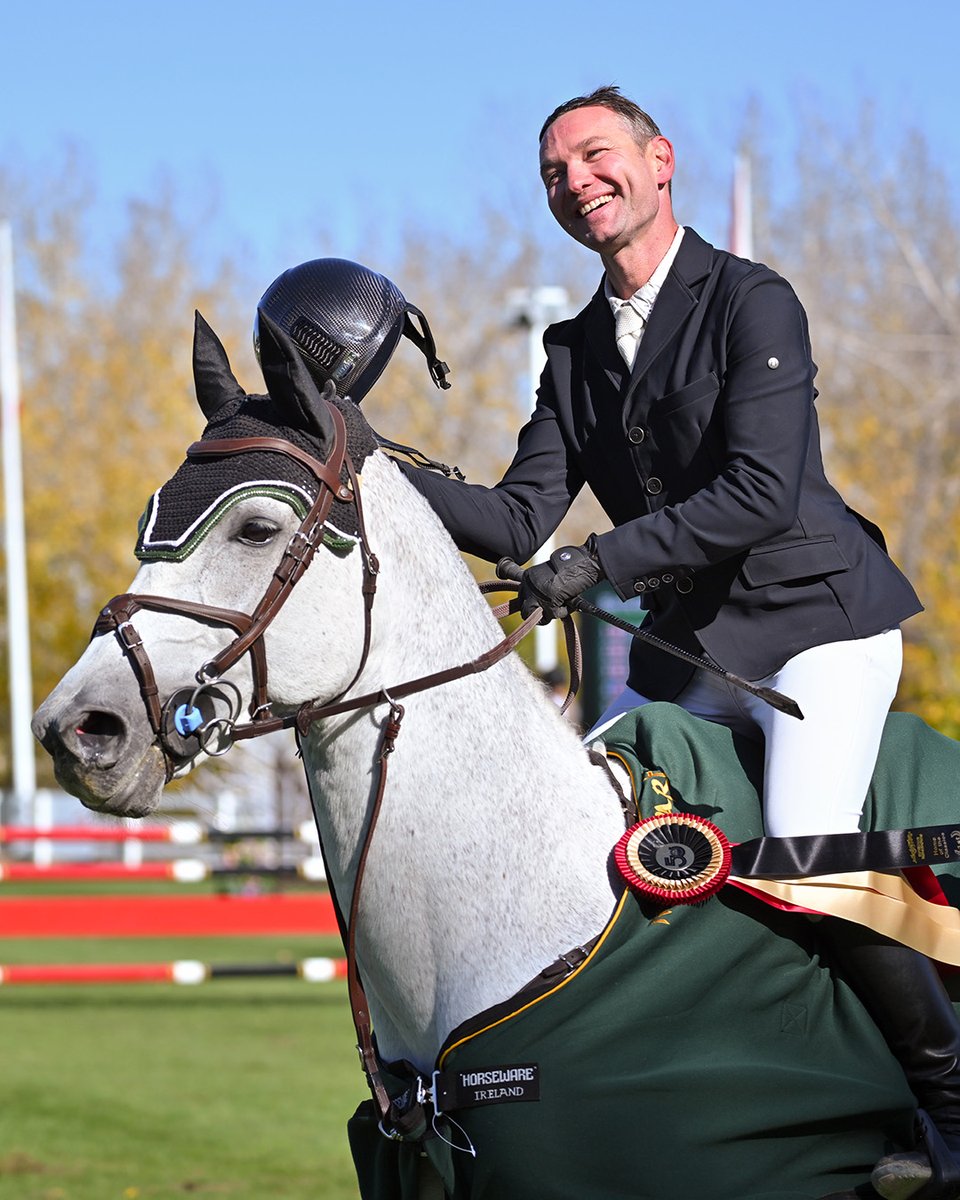 🏆🍁 Congratulations to Brian Morton 🇨🇦 aboard Ice Man Du Houssoit — winners of the Birchcliff Energy Grand Prix on the final day of the Oktoberfest Tournament at Spruce Meadows! 🎉🔥

In an exciting 7-horse jump-off, Brian set the bar early and never looked back — delivering a
