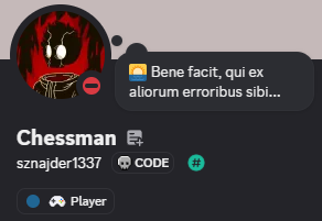 sznajder1337's tweet image. If you wanna play in @codegamedotfun
you will need Code or Player Role on Discord
I'll drop some codes when i will get it
because i will have access.
Just follow me and let the magic happend :D
#SOLANA #CODEGAME