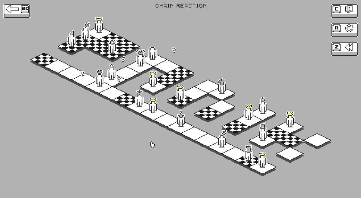 ♟️ Este finde empecé PANIK de <a href="/ChumasGames/">ChumasGames | PANIK on Steam 👑</a> y es un tremendo vicio. 

El diseño de puzles es brillante y la dificultad es endiablada en algunos niveles. Solo me he atascado un par de veces... como ahora que estoy en la penúltima: