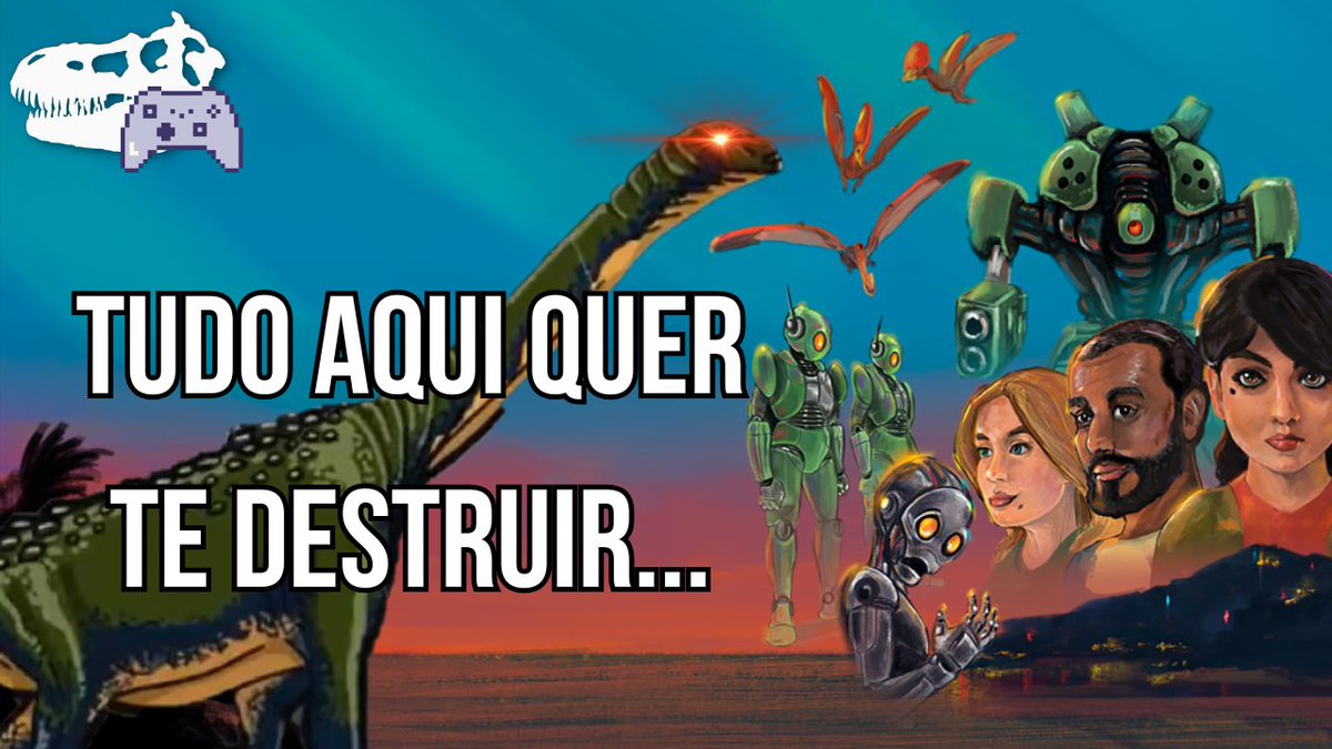 Os perigos de saurópodes, IAs e cidadãos de bem. Mais um capítulo da minha jogatina através de Dino Hazard: Chronos Blackout! 🦕🇧🇷

Assista aqui: youtube.com/watch?v=KW42T8…