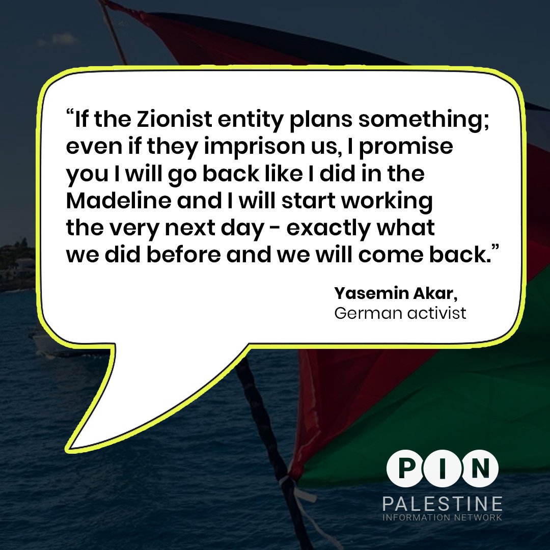 The momentum has to continue. Will you be part of the next wave 🌊 #GlobalSumudFlotilla #ThousandMadleenToGaza #FreedomFlotilla
