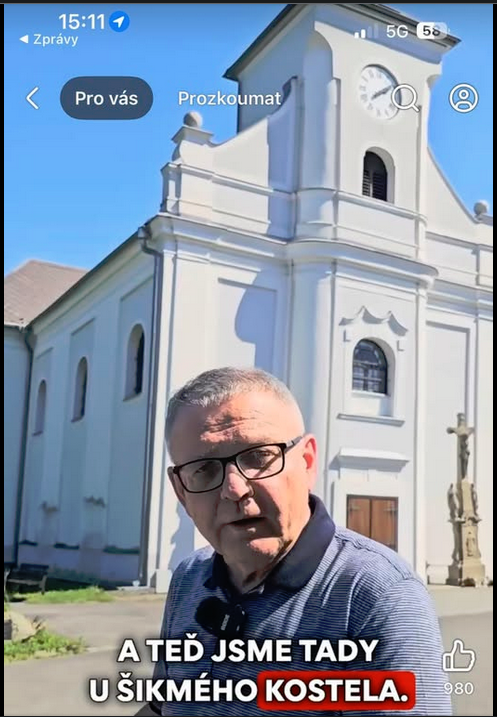 Spisovatelka skvělé trilogie Šikmý kostel Karin Lednická si počkala, až skončí volby (aby hnutí nedělala reklamu) a pak se rozhodla vyříkat si s neúspěšným kandidátem Stačilo! Lubomírem Zaorálkem fakt, že ji jmenoval v kampani.