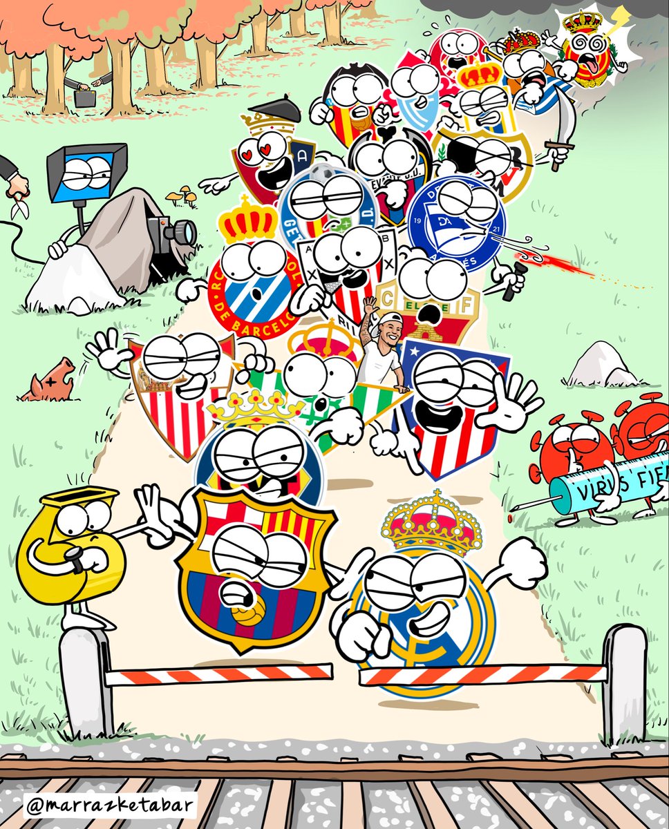 🛑 STOOOOOOP!!! ✋

Llega un nuevo parón de selecciones!

#LaLiga #Fútbol #Cómic