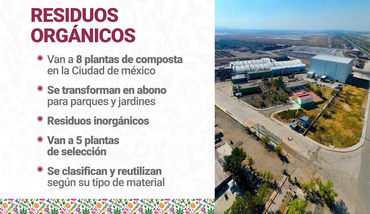 GobCDMX's tweet image. ♻️✨ ¿Sabías que separar tu basura ayuda a transformar la Ciudad de México en una #CiudadMásVerde?

🌍 Cada acción cuenta: separa, recicla y cuida el medio ambiente junto a nosotros.

#CapitalDeLaTransformación #BasuraCero