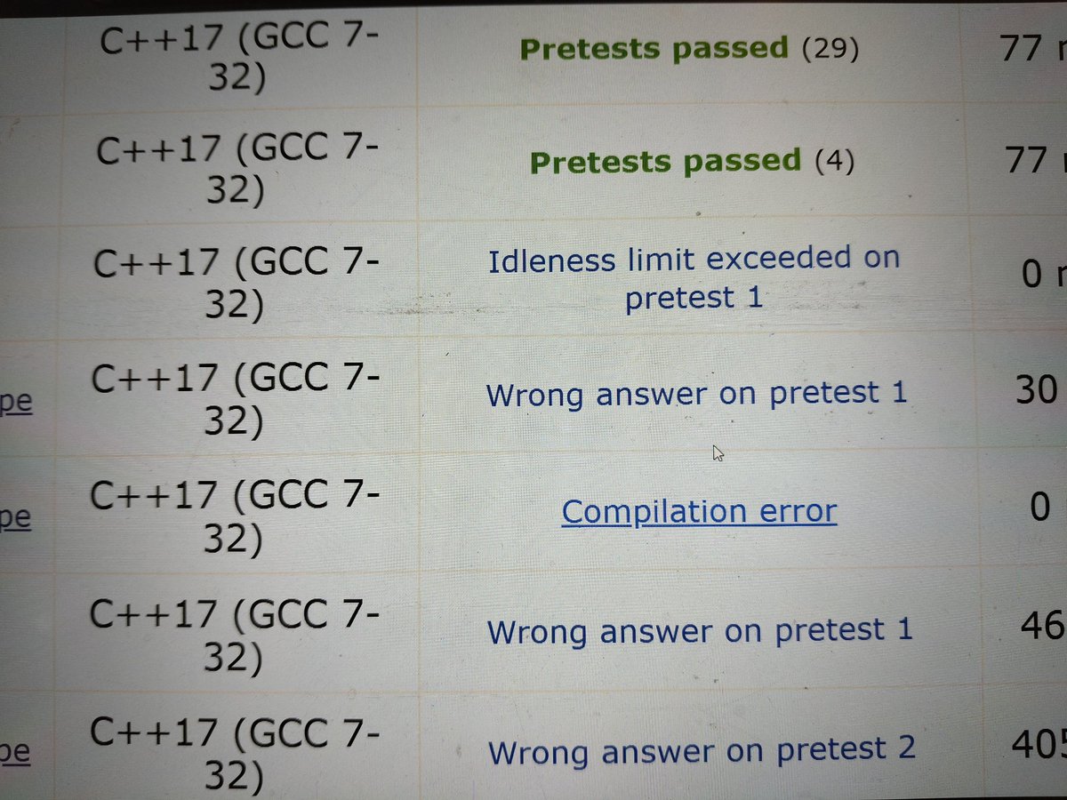 codedbypri's tweet image. Codeforces really said your code isn't wrong, it's just lazy cause wtf is idleness limit exceeded