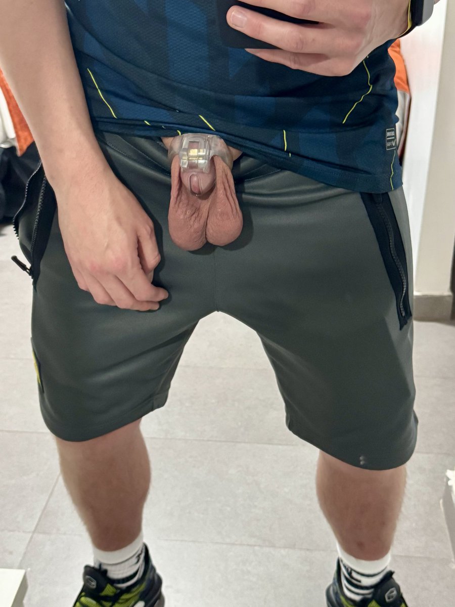 When your notice your nuts hang twice the size of ur nub 😂😂
