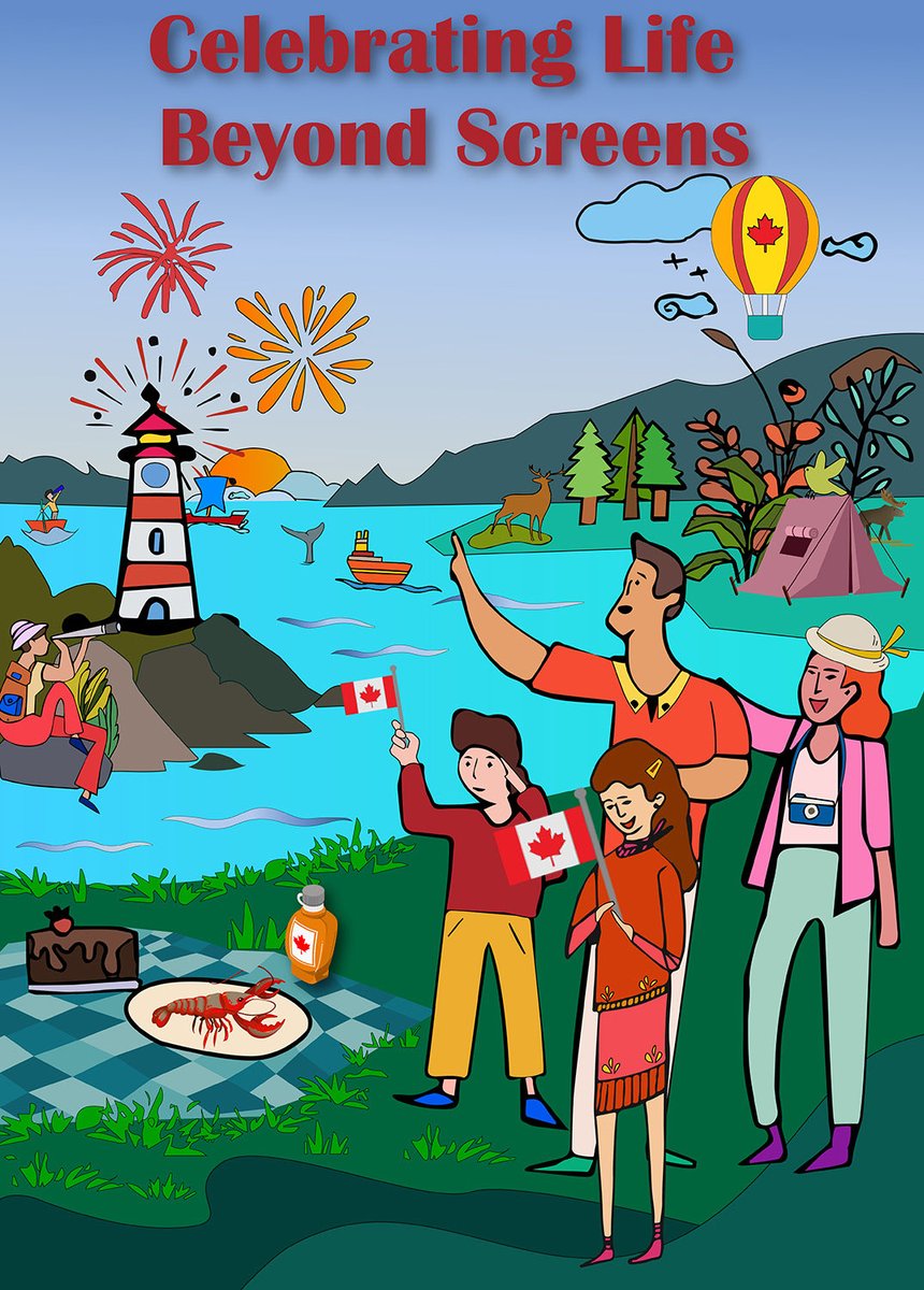 portalmiracle's tweet image. Artistic &amp;amp; Inspiring
Where Canadian landscapes meet laughter and love ✨
Look up. Be present. Celebrate each other. 💛
#ArtOfTogetherness #CanadianSpirit #IllustrationLove #FamilyFirst
