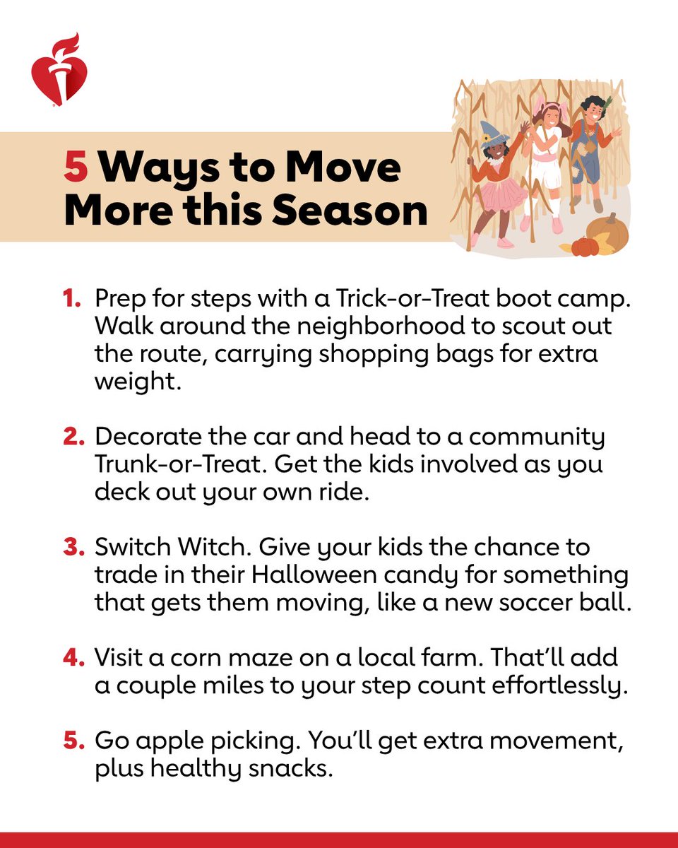 Exercise doesn’t have to be difficult. There are plenty of fun ways to get move more and enjoy the season and the people you love. Here are 5 ideas to get you started.