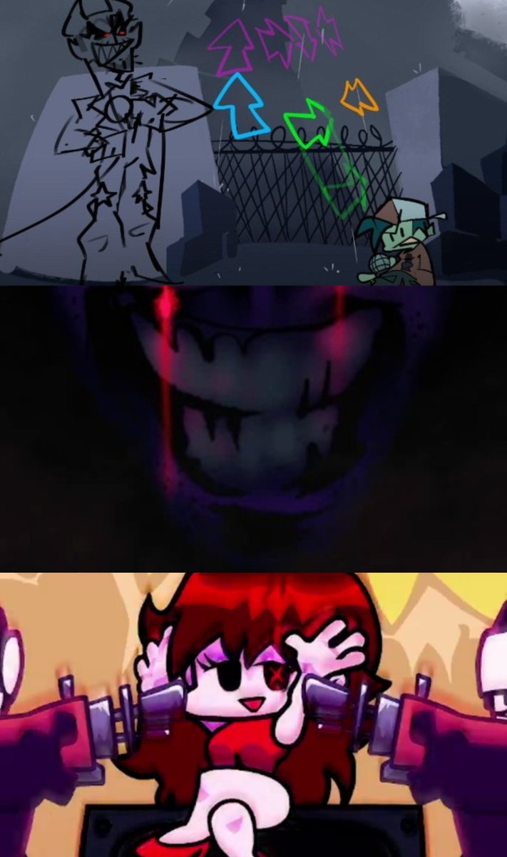 “HEY! You think you can just sing with my daughter like that? If you want to date her... You're going to have to go through ME first!” #fridaynightfunkin #fnf

(THE DEAREST, the unstoppable family)