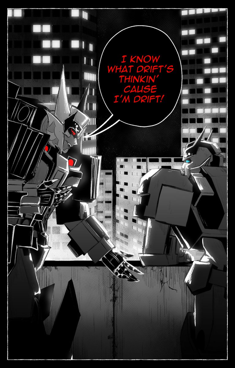 monkiemayhem's tweet image. “You cant ship Ratchlock cause they never actually met!!!” ERRRRR WRONG! They literally met in the manga. Look.

#Ratchet #drift #hotrod #transformers