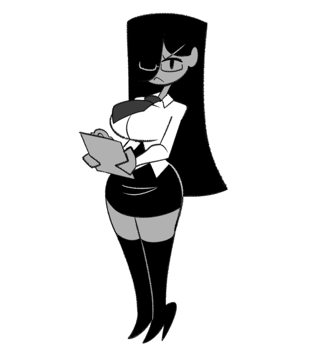notsweetdandy's tweet photo. Quick Office Lady. 
@AtasticForReal https://t.co/VjWc3xYke7