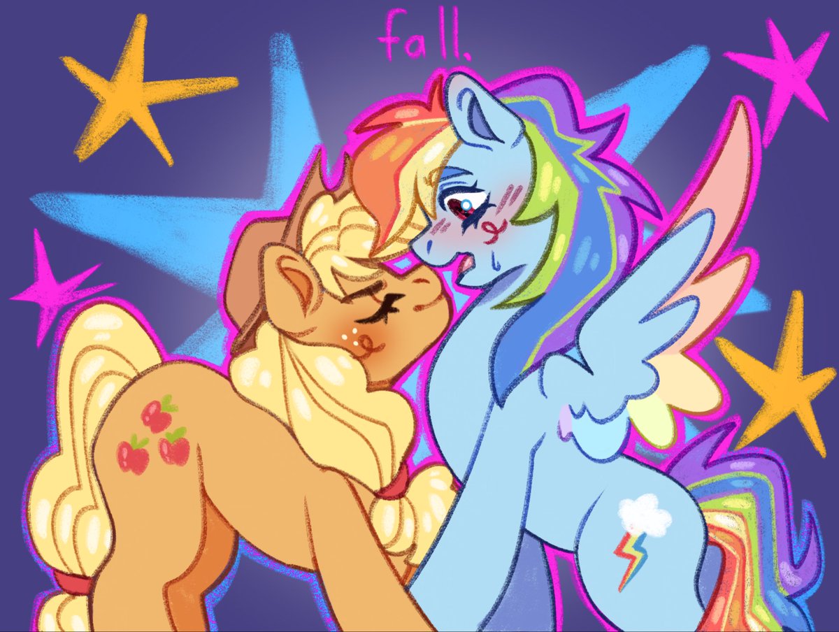 9NCaRcJvsskczcs's tweet photo. Fall
(In love???)
#appledash #mlp #mlpg4 #AppleJack #RainbowDash https://t.co/lSkdMCPLpD