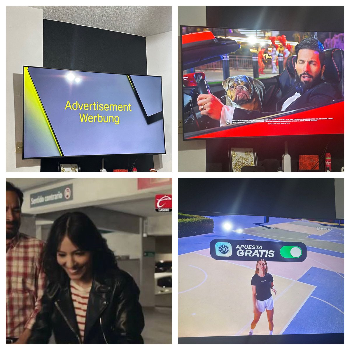 EddAllAtOnce's tweet photo. Como cuando estás viendo el MNF, TNF, o SNF por Game Pass @NFL según tu para que todo sea en inglés para una buena calidad de transmisión y comerciales pero ves la primera imagen y sabes que se vienen unos ads mexas todos nacotes de @calientesports @playdoitmexico @Draftea_Mexico https://t.co/p3Dq4Tw2jG