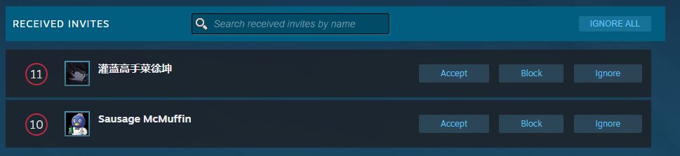 NexusX1_'s tweet image. Bruh tf is going on 💀💀💀💀 The moment i bought a mf Bayonet Ultraviolet FT hella mfs began adding me on steam without even being linked to the same groups 💀💀💀💀
