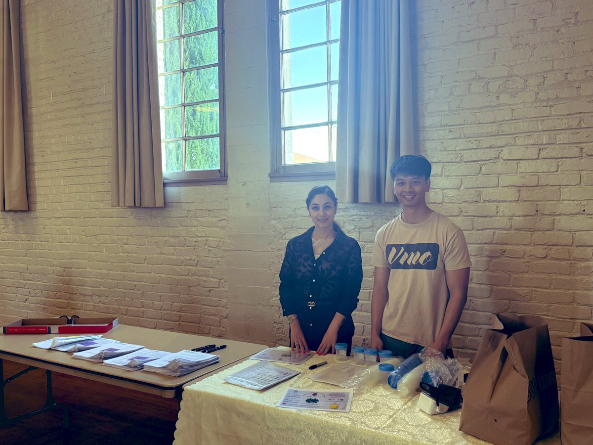 n0r0zha's tweet photo. Our second #KidneyCheck recruitment event of the weekend just wrapped up! Huge thanks to Christian Valdez, a very passionate and dedicated MS4, for being part of this! 🙏🏻
@SaynaNorouzi @IGANFoundation https://t.co/HqL005XVoz