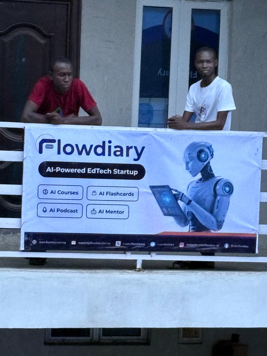 flowdiaryng's tweet image. 📣 We're officially commissioning our Physical Class Programme tomorrow at Flowdiary Office, in Kano 🚀
Courses include 🤖 Machine Learning | 📊 Data Analysis | 🌐 Web Dev | 🖥️ Computer Basics
👉 Want change? Come to @flowdiaryng!
#FlowdiaryApp #Kano
