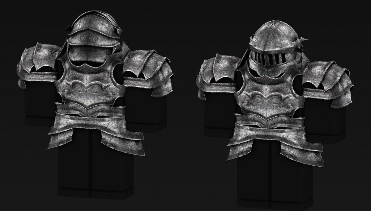 Since roblox is ignoring me, started up a new group under a friend. if i don't get my groups back i'll be re-uploading all of my old armor sets.
Really appreciate everyone's support, wouldn't be here without all of you♥️
#ROBLOX #robloxart #RobloxUGC

roblox.com/communities/84…