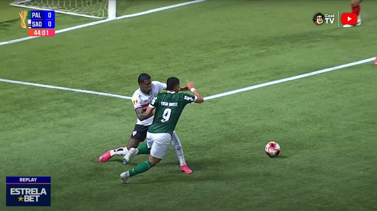 jogosspfc's tweet photo. Pênalti | segue o jogo https://t.co/N6er3G9mKi