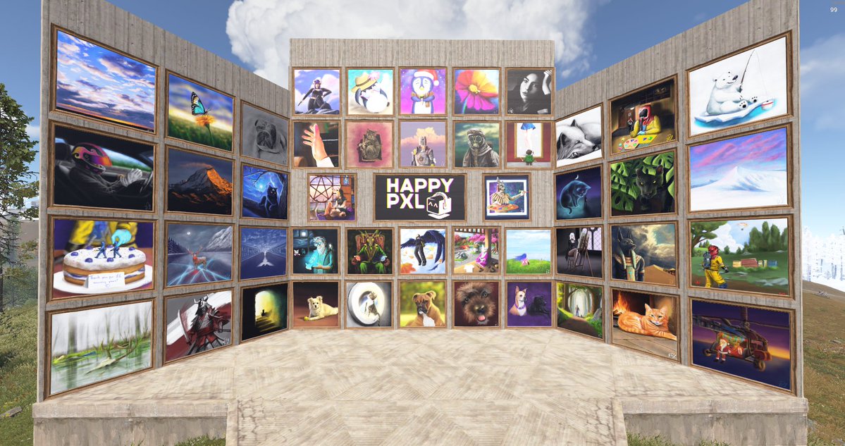 HappyPixeltv's tweet image. One year of doing art! 
On the 2nd I joined Art of Rust and this is some work I have done so far. The most amazing and welcoming community! I&apos;m glad to be part of it.  
@Art_of_Rust  #artofrust #rust #rustober