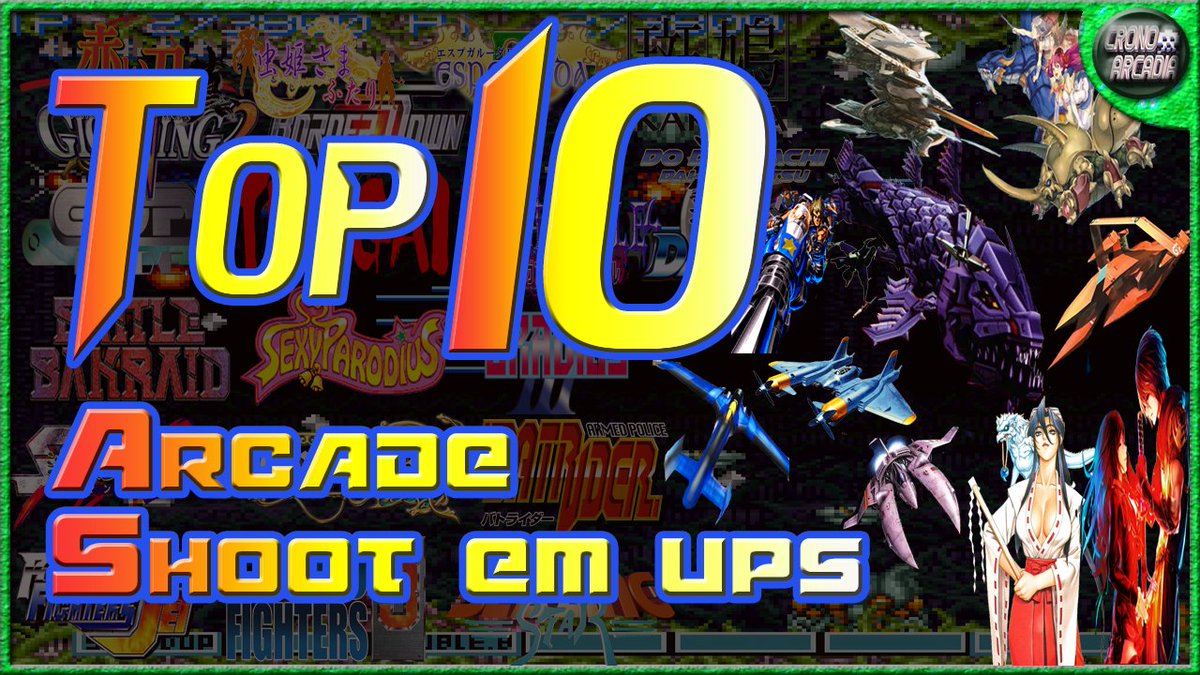 TOP 10 ARCADE SHOOT 'EM UPS 🕹️ Los Mejores Matamarcianos de la Historia

youtu.be/r4AprpQXiNY

#arcadegames #retrogaming #arcade #videojuegos #juegosretro #gaming #TOPMejoresArcade #cave #nostalgia #topjuegos #top10 #shootemups #retro #retrogaming #ikaruga