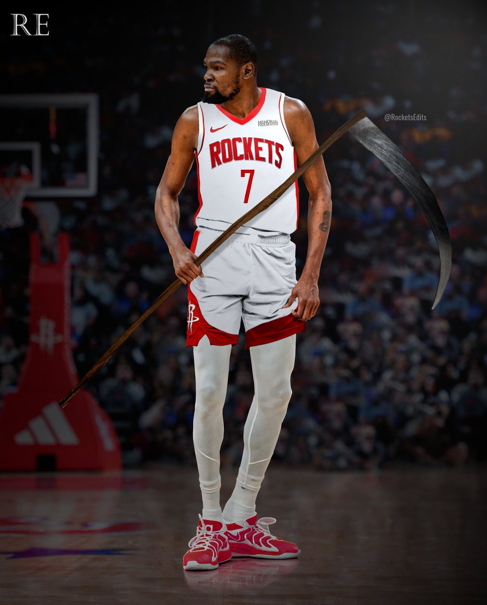 RocketsEdits's tweet image. Last day to get off any KD jersey swaps I guess