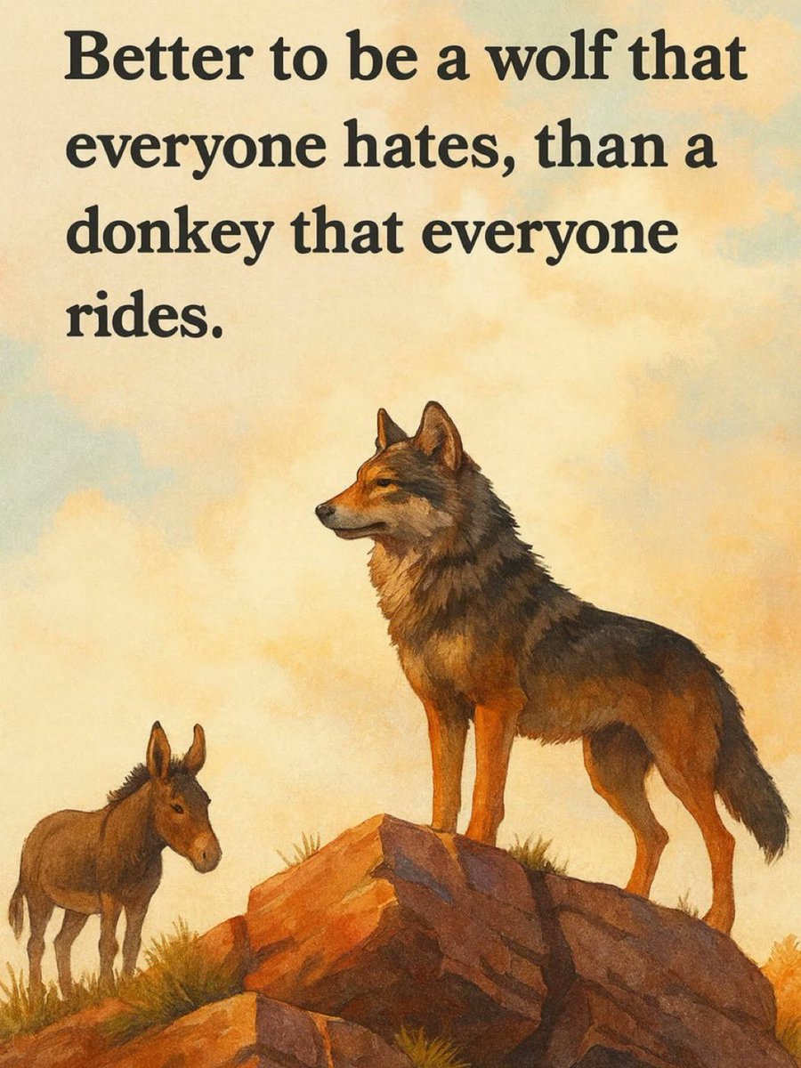 Be a wolf 🐺