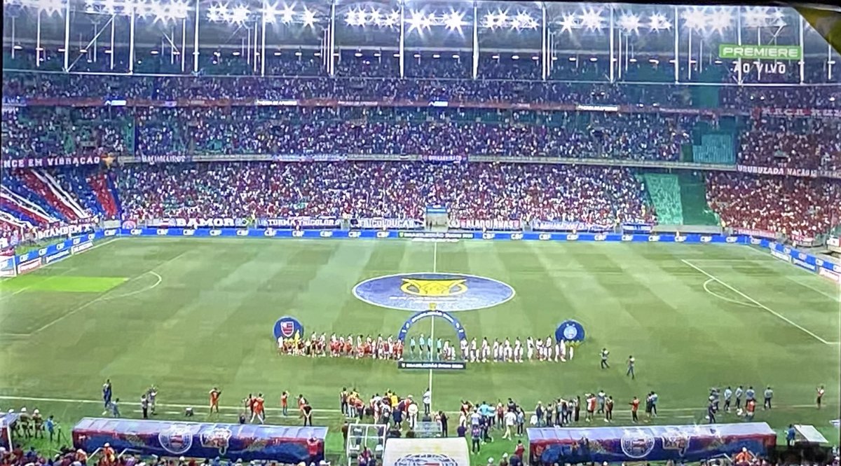 Todos os ingressos esgotados para Bahia x Flamengo agora na Arena Fonte Nova.

Que surpresa né! 🤭