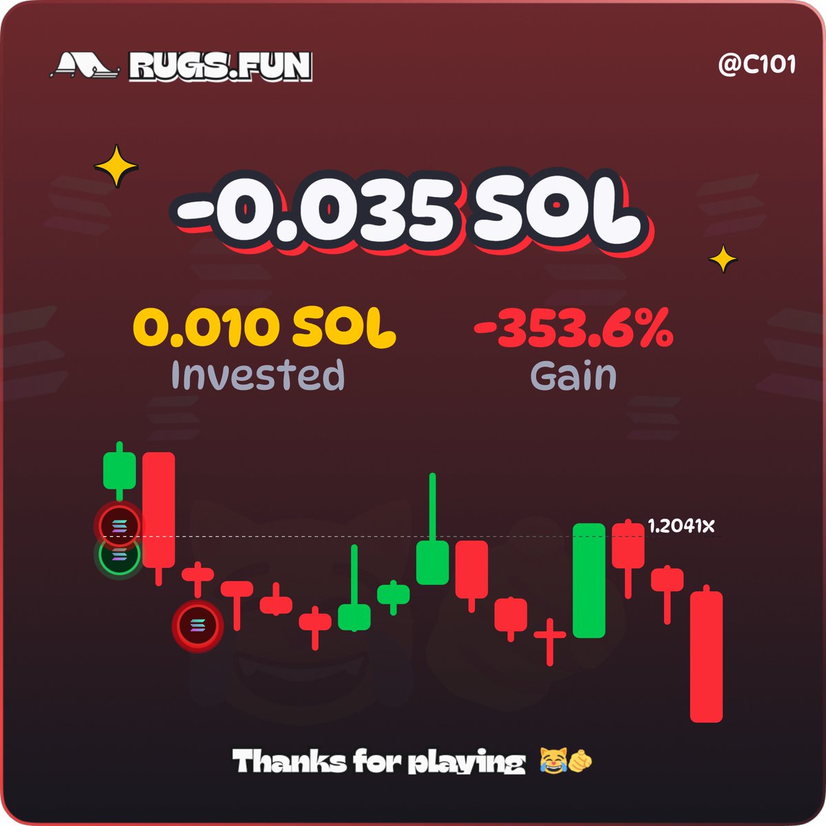 officialchrood's tweet photo. @RugsDotFunX 🥲🥲 https://t.co/sevq5VyzfT