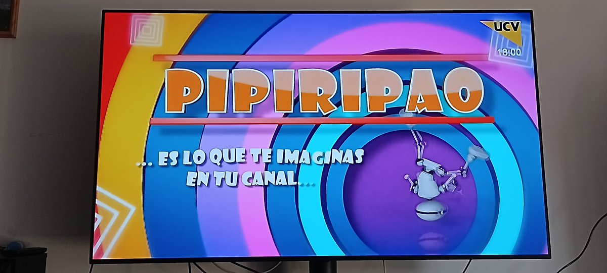 #pipiripao Esto es una Joya!!!! Que emoción ver de nuevo este hermoso programa!