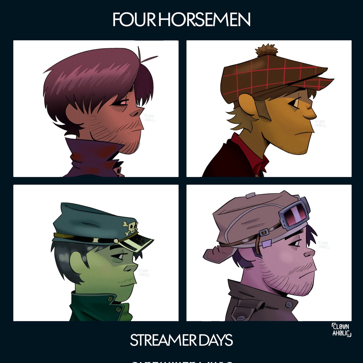 the gorillaz if they were awesome. or the four horsemen if they were awesome. pick your poison