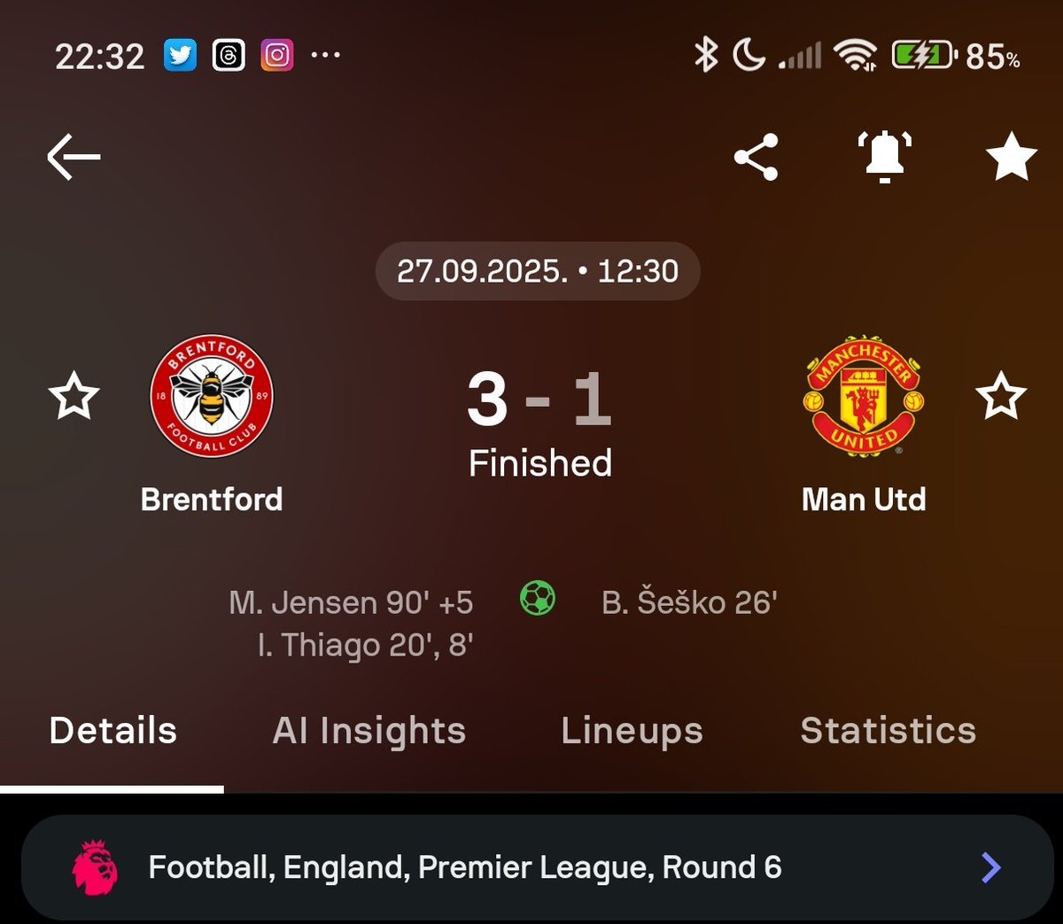 CosmicTrader2's tweet image. Beating Brentford away isn&apos;t for everyone 😂🤣😹😆