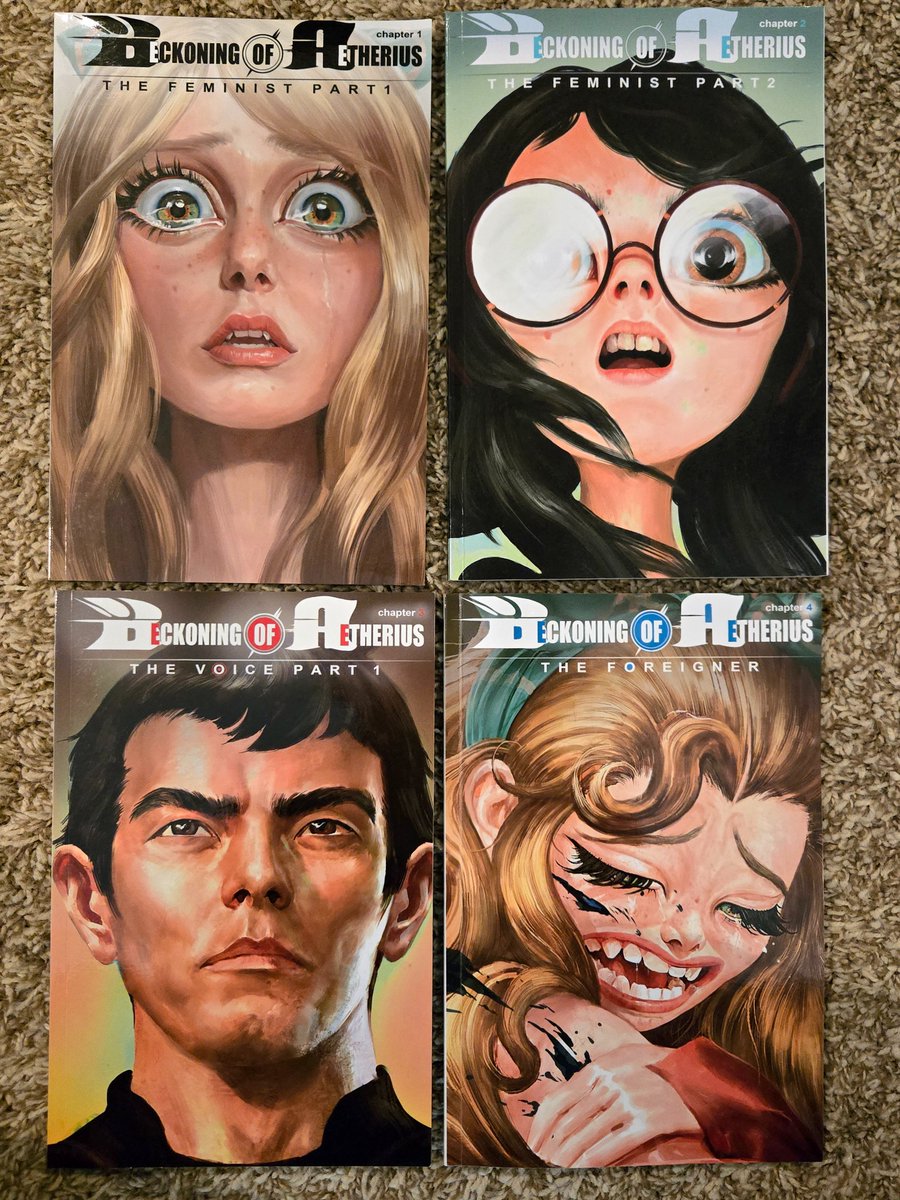 metheena1's tweet photo. @Frost_Comics Hi Jerad! Just letting you know I just sent you an email and a DM on the progress on Aetherius. Let me know if you got it. Also, did you get your physical copies? Here's a image of them. Cheers! https://t.co/30sziJjJZm