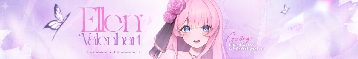 #尼禄项目Works
    
Header Design Commission for <a href="/ellenvalenheart/">Ellen Valenhart</a> 
  
❤️ &amp; 🔁 are truly appreciated! ^^
    
Interested in a commission?
DM me or visit my VGen: vgen.co/expnero
 
#Vtuber #Vtuber依頼受付中