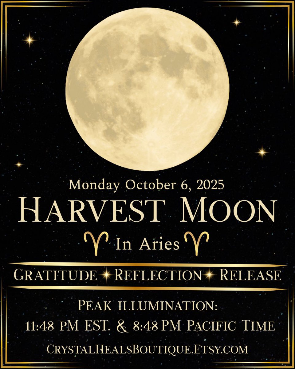 crystalhealsyou's tweet photo. How do you like to celebrate the full moon? ๐
https://t.co/w9r9DHwe4D
#astrology #fullmoon #witch #witchtok #witchtips #witchcraft #reiki #reikimaster #chakras #healer #yoga #meditation #crystals #crystalshop #medium #psychic #tarot #losangeles #harvestmoon #etsy #etsyshop https://t.co/YYseRFDHZg