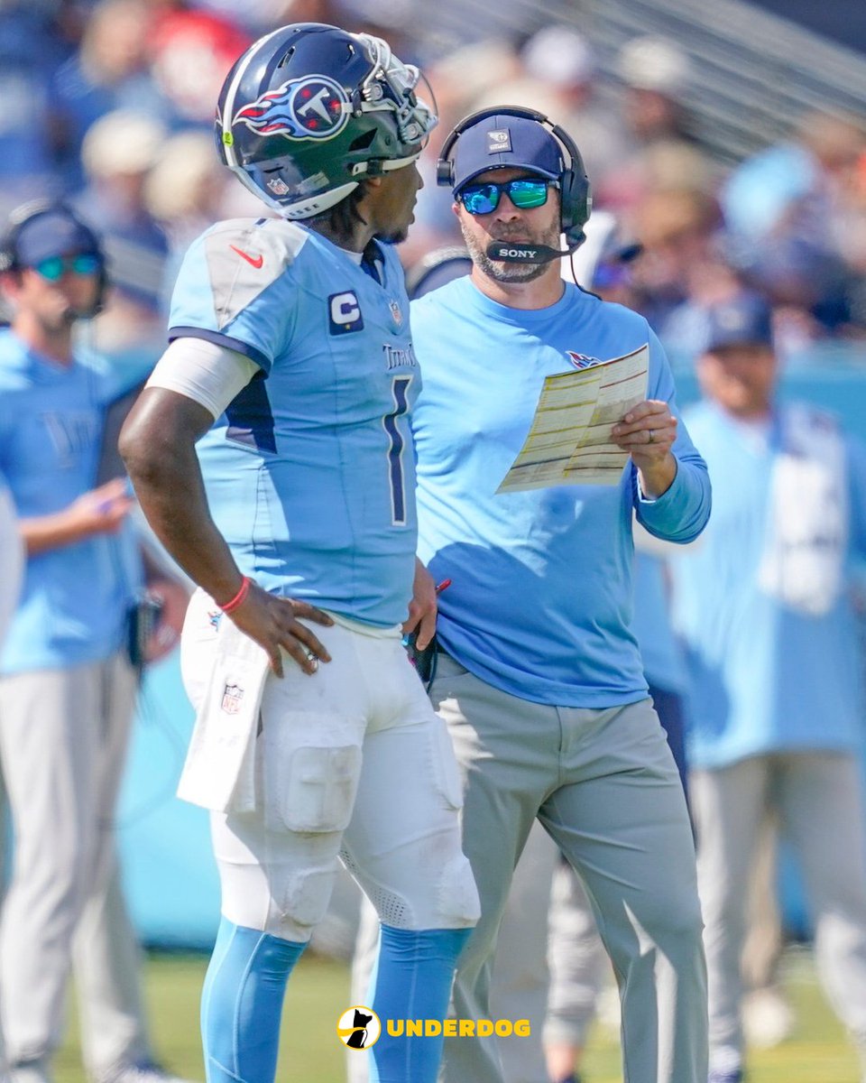 UnderdogNFL's tweet image. Cam Ward at halftime:

5/16
58 YDS
0 TDs

Titans haven't reached the end zone since a garbage-time 4th Q TD in Week 3.