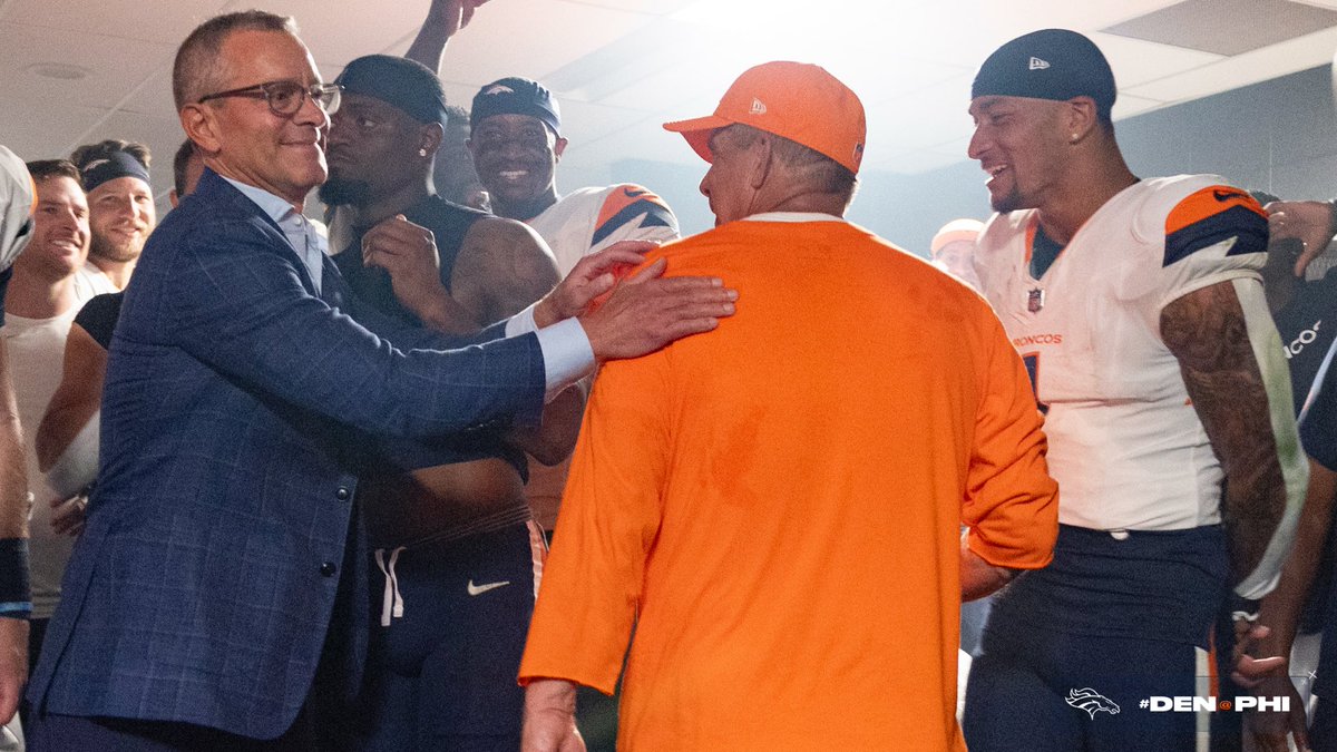 A game ball for HC Sean Payton from Owner &amp; CEO Greg Penner after #DENvsPHI 👏