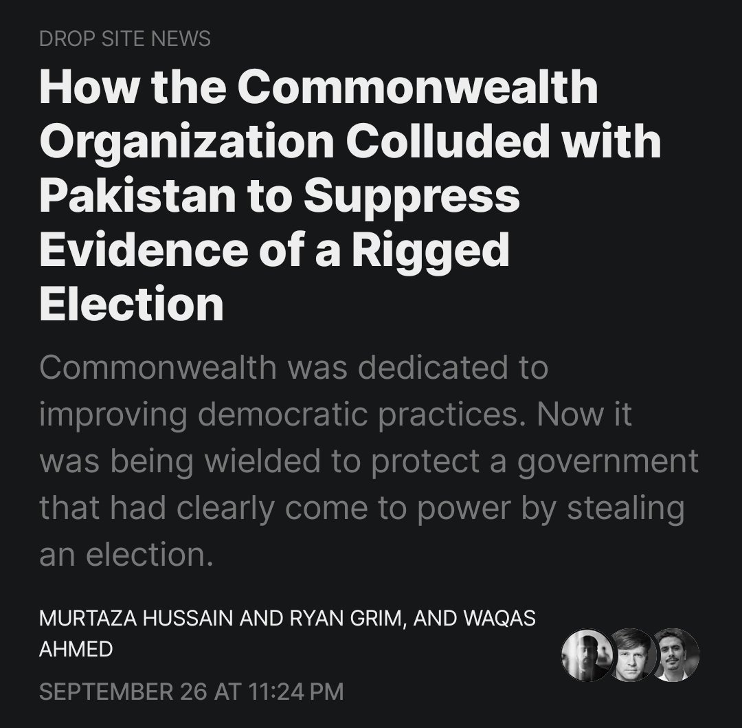 PTIofficial's tweet image. Questions for the @commonwealthsec and @EUPakistan remain unanswered. 

Why did @PScotlandKC, former #Commonwealth Secretary General, bury the report of the Commonwealth Observers Group (COG) on Pakistan&apos;s rigged elections? Why did Shirley Botchwey, the new
@SGCommonwealth,…