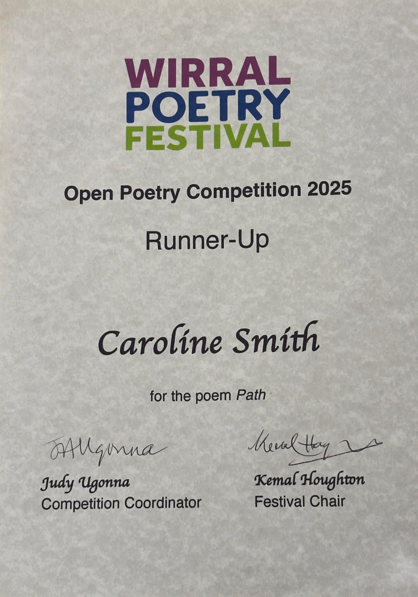 Terrible trains but worth it! Wonderful festival! 💐
#wirralpoettyfestival