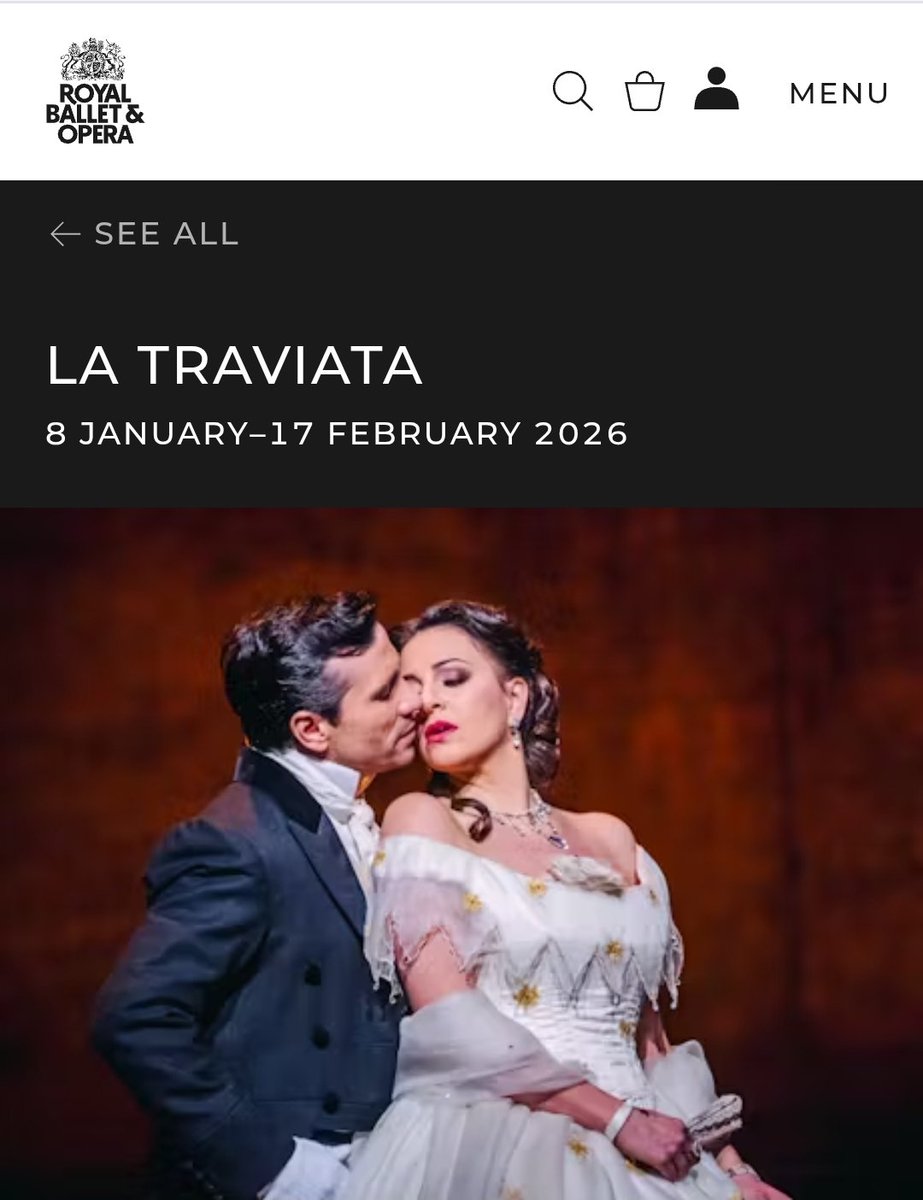 redteamJSY's tweet image. Two back-to-back opera nights for the end of January booked in London. La Traviata (my favourite ☺️) at @rbo_org, followed by HMS Pinafore (after last years Pirates of Penzance!) at @E_N_O the second night! 

@visitlondon #opera #weekendbreak