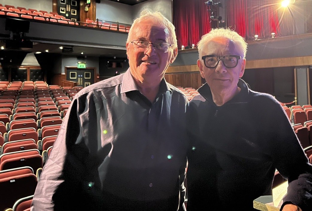 Delighted to have spent the evening in the company of <a href="/Trevor_Horn_/">Trevor Horn</a> - a magnificent journey through “Adventures in Modern Recording”