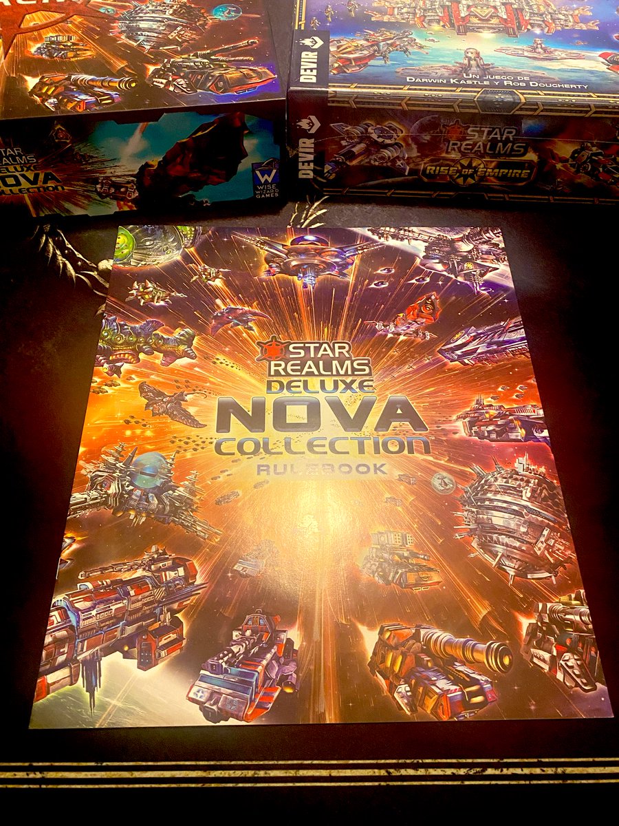 bobon_bestiajo's tweet image. ¡Necesito pilotos para jugar la campaña! 

¿Algún voluntario?

Tengo que decir q quizás este #StarRealms de @DevirIberia es el juego al que más partidas he jugado (tras magic, donde estuve metido desde 1996 a 2017) 

Me encanta su sencillez, su rapidez, las naves y las razas que