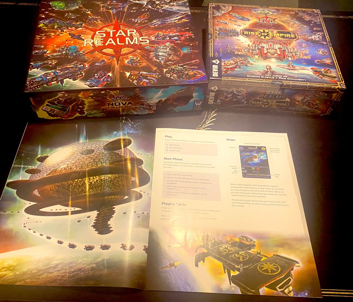 bobon_bestiajo's tweet image. ¡Necesito pilotos para jugar la campaña! 

¿Algún voluntario?

Tengo que decir q quizás este #StarRealms de @DevirIberia es el juego al que más partidas he jugado (tras magic, donde estuve metido desde 1996 a 2017) 

Me encanta su sencillez, su rapidez, las naves y las razas que