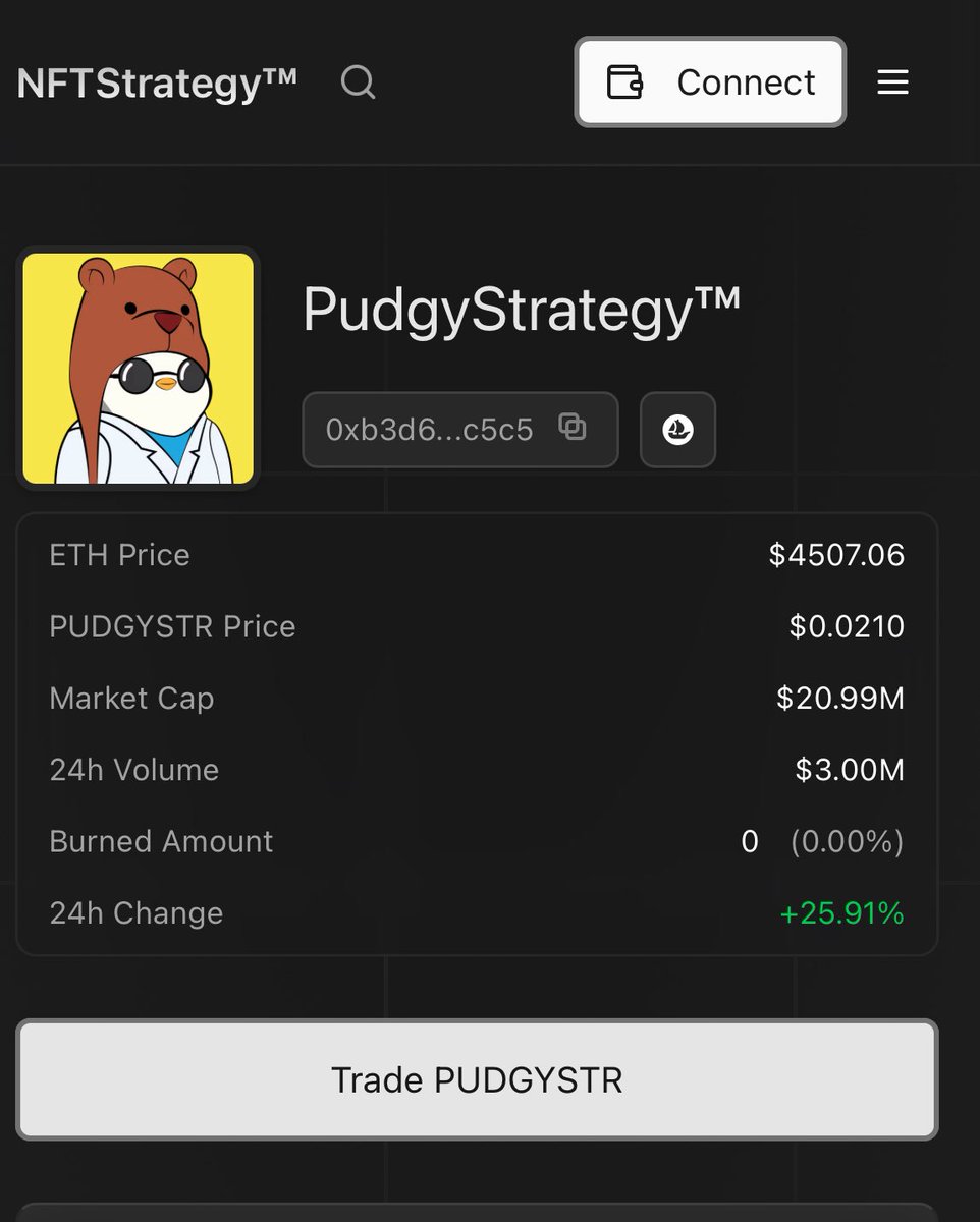 The world isn’t ready for the chaos that will ensue when <a href="/pudgypenguins/">Pudgy Penguins</a> floor gets to 11.4 and #pudgystr flywheel starts ripping

Mark my words

0% burned to date 😂🔥🔥