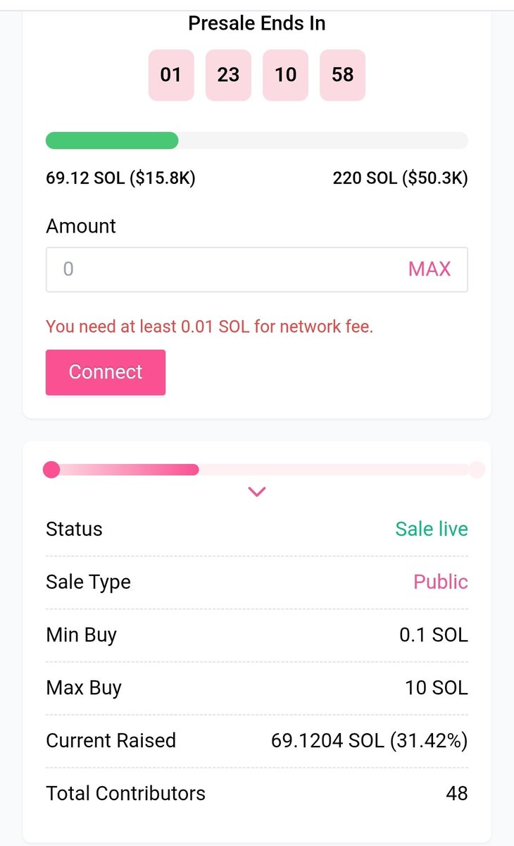 Gn Emperor Army

$IMPERIUM PRESALE IS LIVE 🟢 

🔗 Presale Link to INSTANT Buy 👇👇👇
pinksale.finance/solana/launchp… 💰

🏁 START NOW 🏁
📢 JUST 47 HOURS LEFT 📢

💰 Price: $0.001 
🪙 Just 5% Supply 
🟢 LP 100% BURNED 🔥

1 SOL = 230K $IMPERIUM ✅️

DIRECT AFTER #PRESALE DEX Launch 🟢