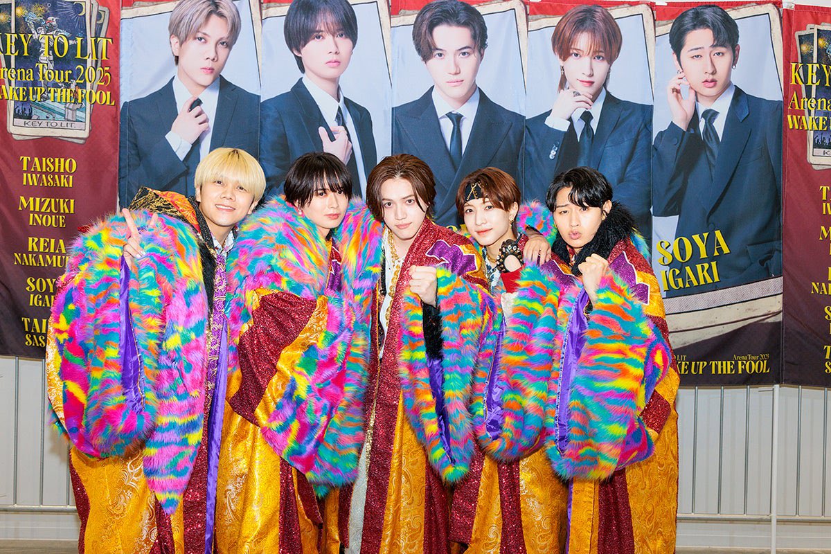 KEY TO LIT Arena Tour 2025 WAKE UP THE FOOL】🔑🔥 Web画像まとめ