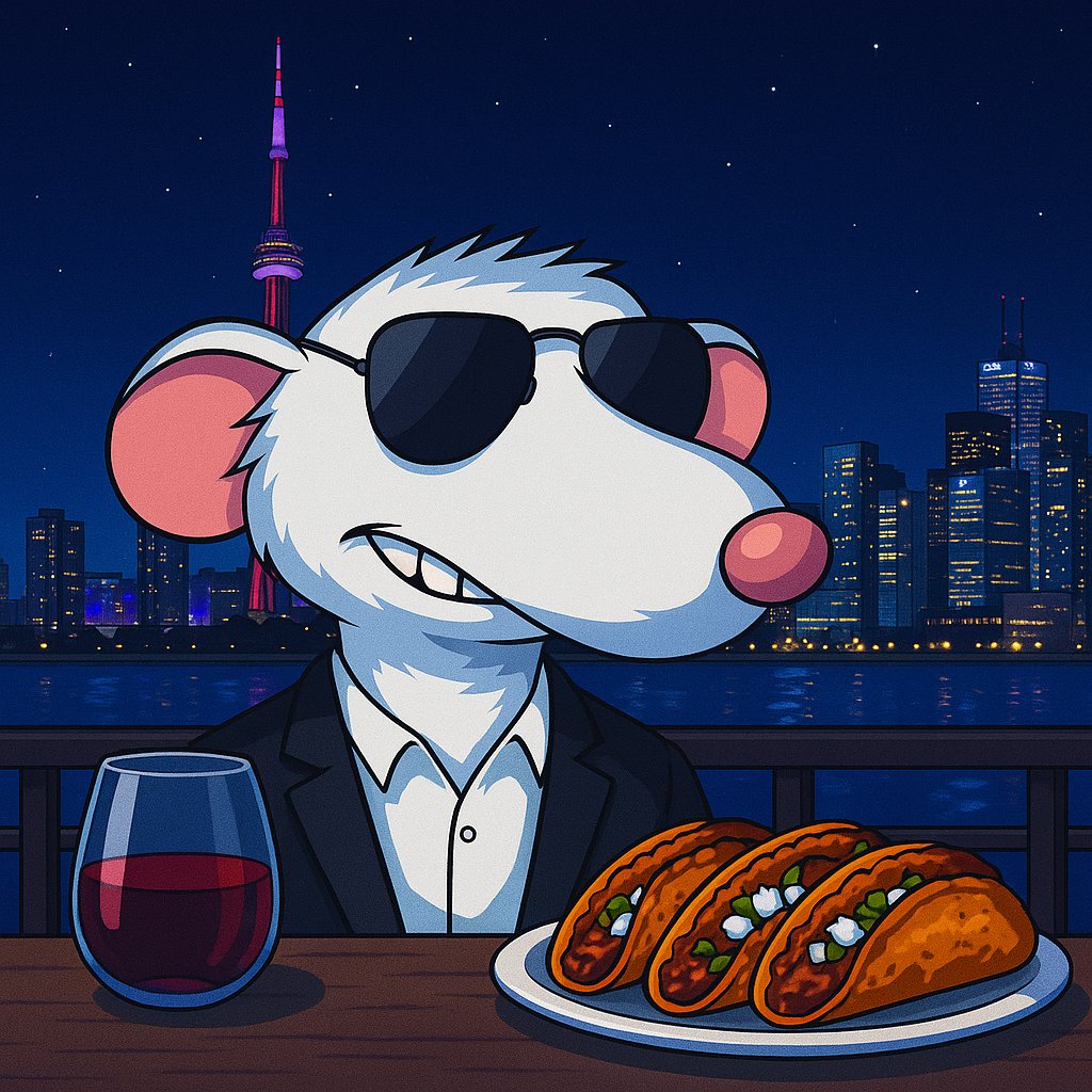 GN  CT,
Another Taco Tuesday wrapped up.  Bellies full, vibes high, familia strong.
We came for the tacos, stayed for the loyalty, and left with that FRM vibe.

Rest easy, rats — tomorrow we chase new cheddar. 🧀🐀