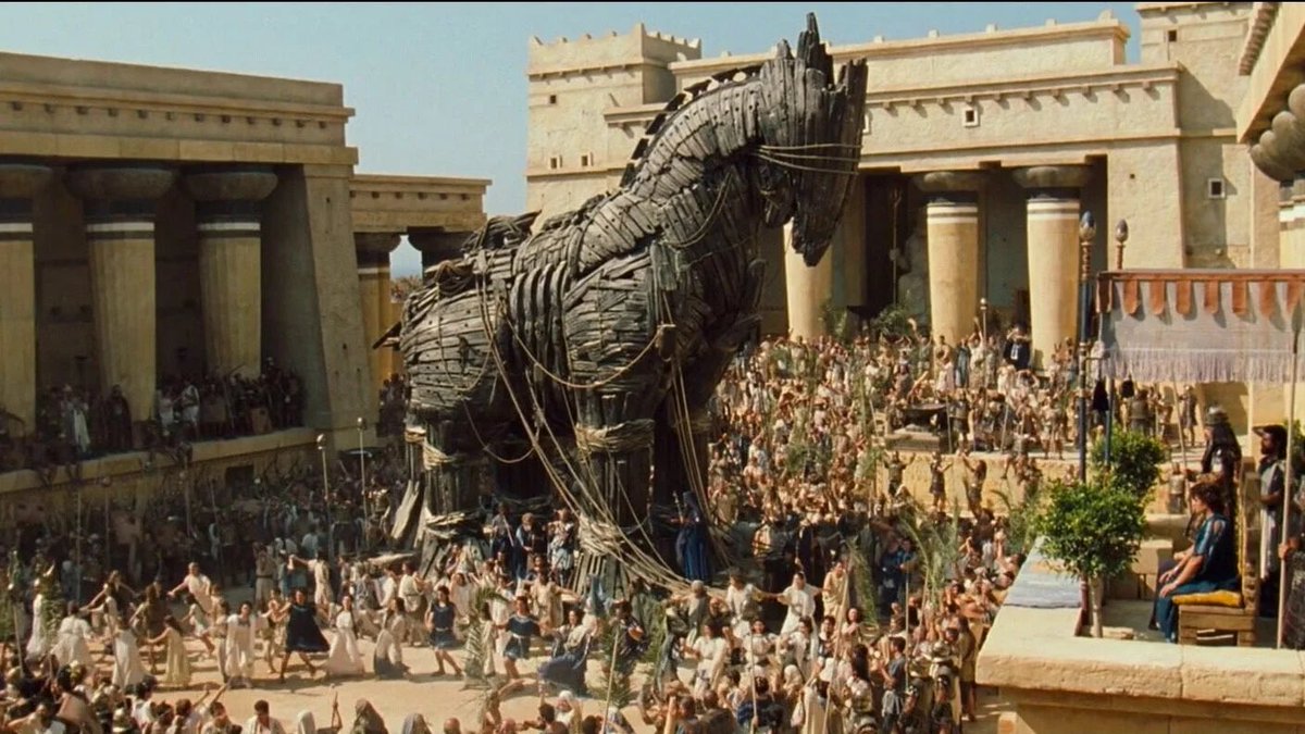 A riddle posed to our Electorate .. “there is again a modern-day Trojan Horse, disguised as a prized gift to a highly accomplished, but hopelessly naive and complacent America … this “gift”is unknowingly filled with enemies sworn to destroy America .. who are these enemies?”