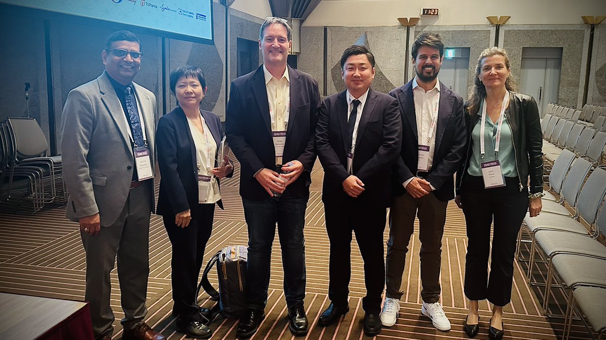 Ashu_Mangalam's tweet photo. Honored to be part of the Symposium on #Microbiome &amp; Neuroimmunology at #ISNI2025 (Japan) with Laura Piccio, Sergio Baranzini, Daiki Takewaki &amp; Alessandro Maglione.

We highlighted how diet, microbes &amp; metabolites shape MS, from composition to function.

#weareneuroimmunology https://t.co/vH3XvMl6fz