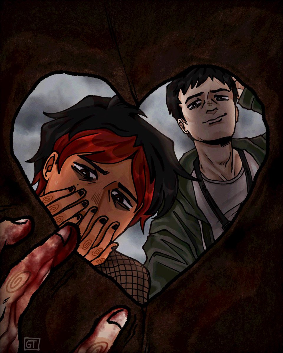 "mlw"  nah.   guys being dudes 🙂‍↕️

#dbd #ghostface #dannyjohnson #jedolsen #selfship #yumeship