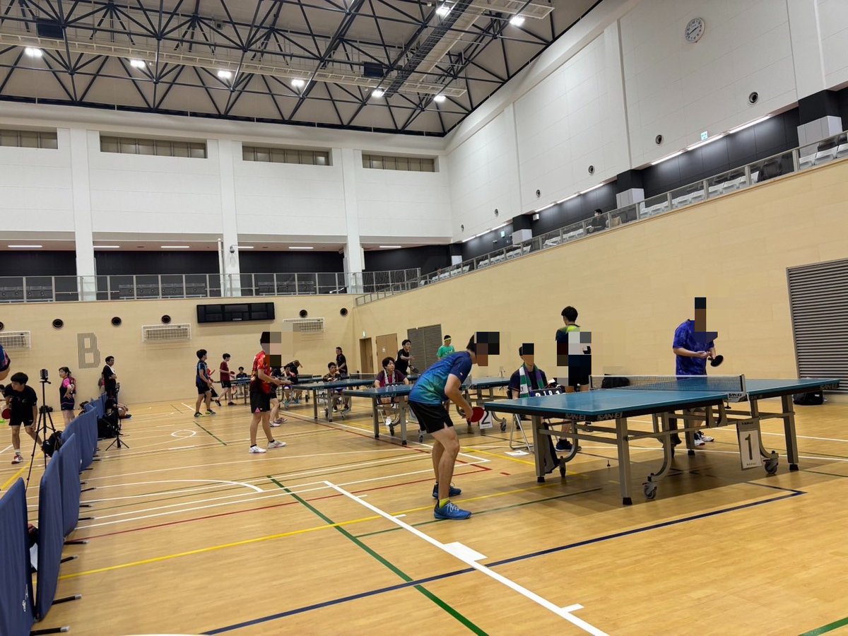 おはようございます☔️
卓球RIKIです🏓

昨日の第5回卓球RIKIリーグは80名以上参加して下さいました😌
皆様ありがとうございました🙇
最後は時間がなく、3セットマッチに変更する等大変ご迷惑おかけしました💦
次回は今回の反省を活かしより良い大会にいたしますのでよろしくお願いします🙇